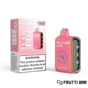 Buy Juicy Peach Frutti Bar 15000 Puffs - US