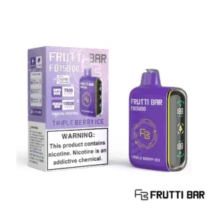 Buy Triple Berry Ice Frutti Bar 15000 Puffs - US