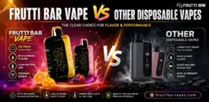 Frutti Bar Vape vs Other Disposable Vapes
